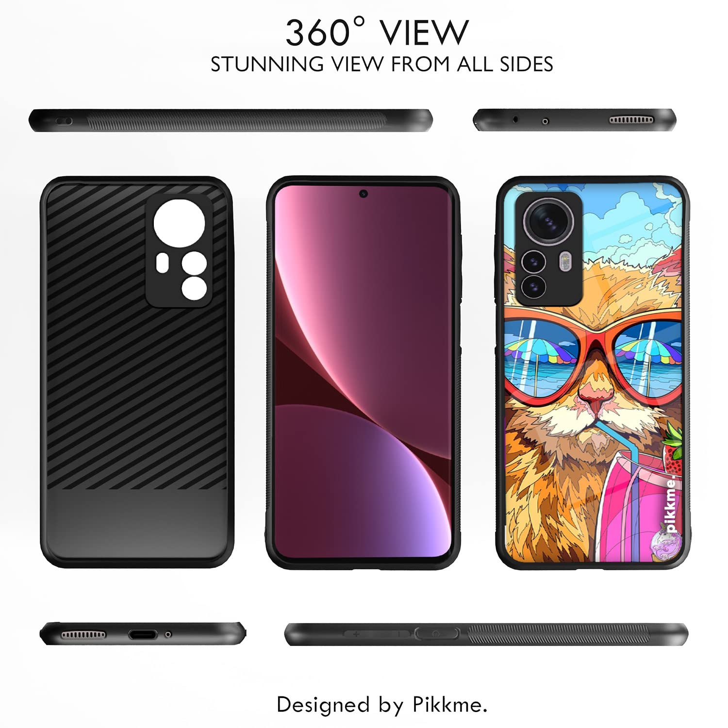 Mi 12 Pro 5G Cat phone cover by Pikkme – photo 2