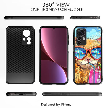 Mi 12 Pro 5G Cat phone cover by Pikkme – photo 2
