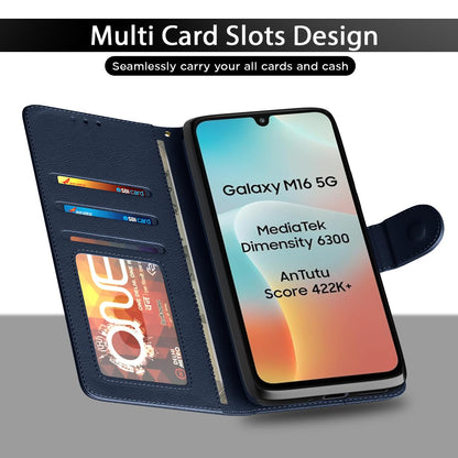 Blue Wallet flip case for Samsung M16 5G – Pikkme – photo 5
