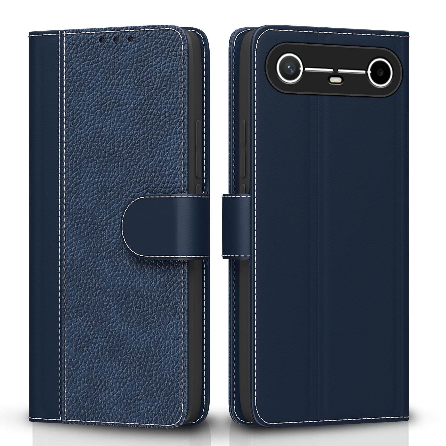 Blue wallet flip cover for Tecno Pova – Pikkme