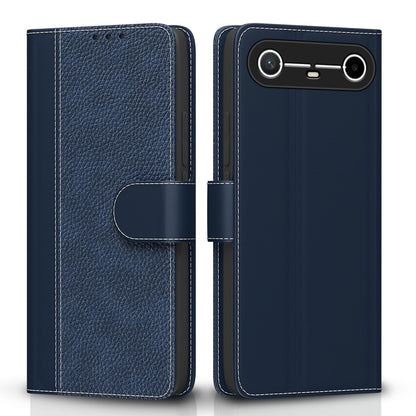 Blue wallet flip cover for Tecno Pova – Pikkme