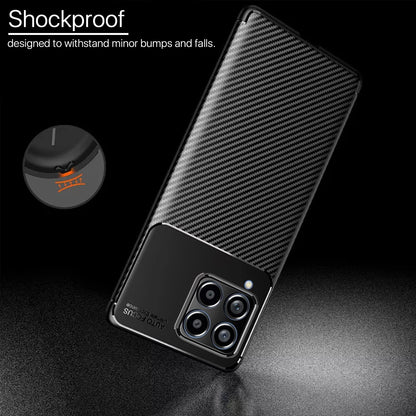 Samsung M32 4G/M32 Prime Carbon mobile back cover in black by Pikkme – photo 4