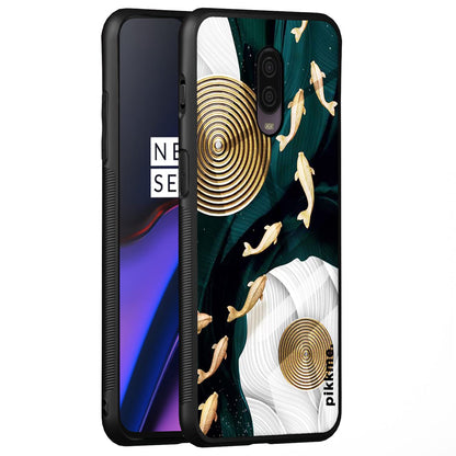 Pikkme Flower mobile cover for OnePlus 7