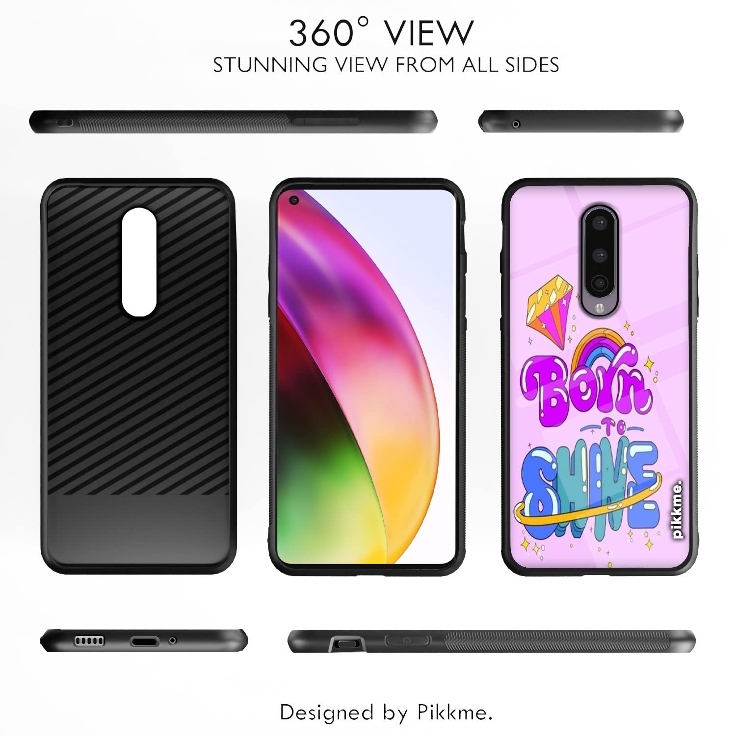Hybrid Mobile back cover for OnePlus 8 – Pikkme – photo 2