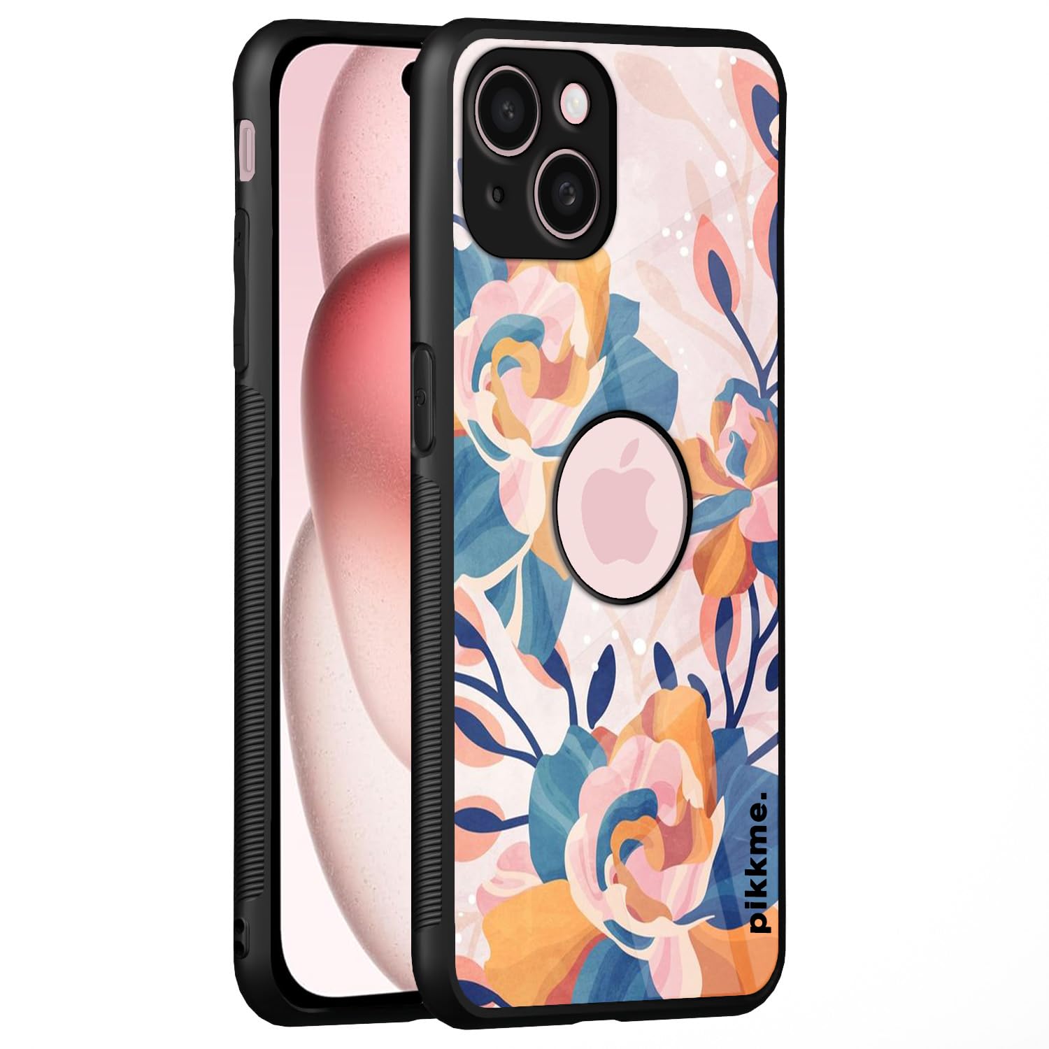 Pikkme Flower mobile cover for iPhone 15