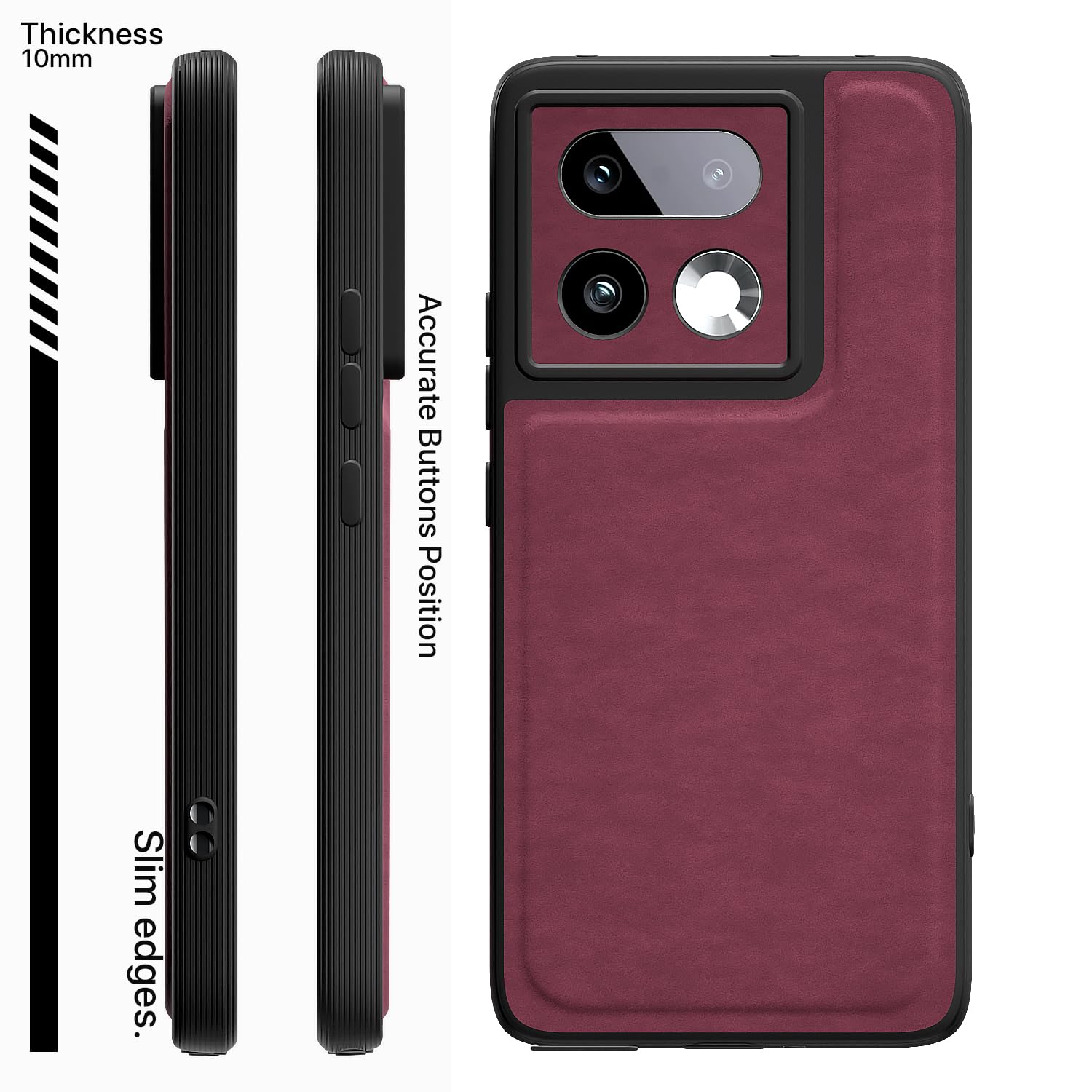 Realme 16 Pro Plus 5G mobile back cover in purple by Pikkme – photo 3