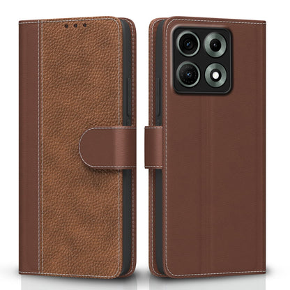 Moto Edge 70 Max 5G flip case in tan by Pikkme