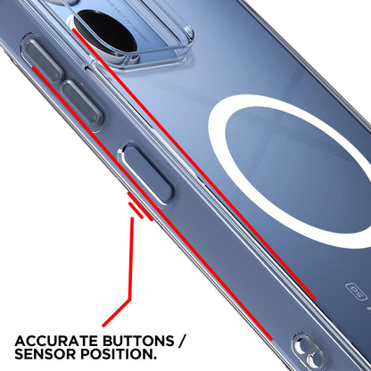 Pikkme Redmi 15A 5G MagSafe transparent mag-safe mobile cover – photo 6
