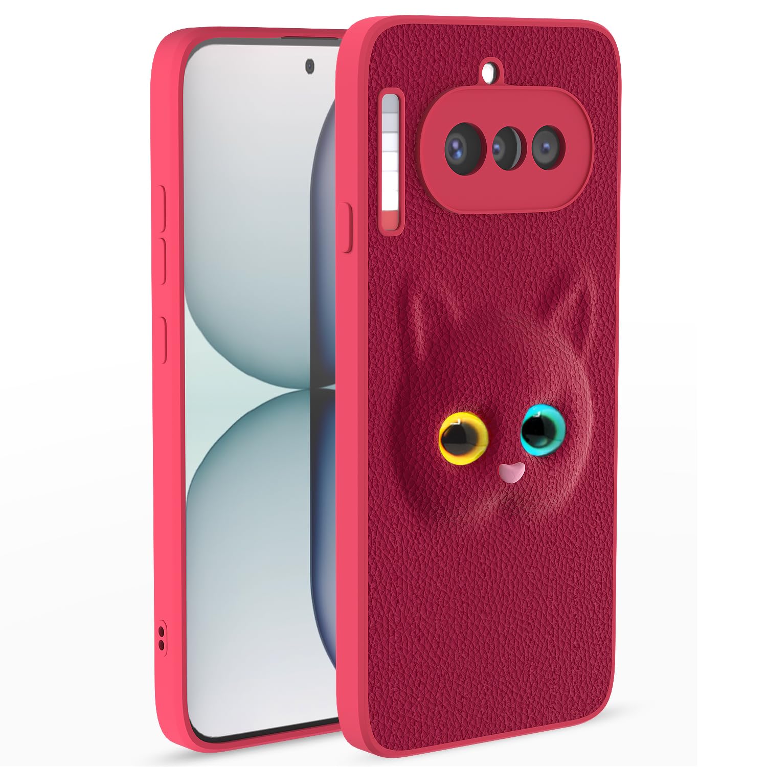 Pikkme pink Kitty mobile cover for Nothing Phone 4a 5G