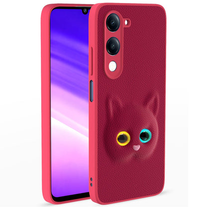 Pikkme iQOO Z10 Lite 5G/Vivo T4 Lite 5G/Y19 5G/Y19e/Y04 4G/Y29s 5G pink back cover
