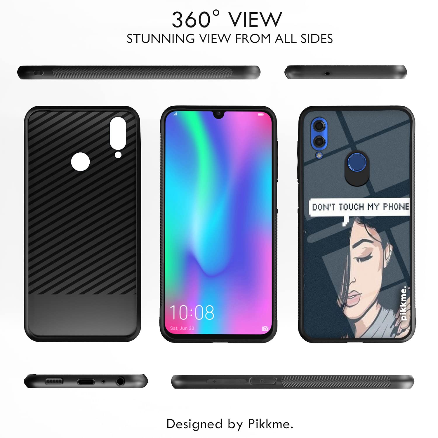 Pikkme Honor 10 Lite Hybrid mobile back cover – photo 2