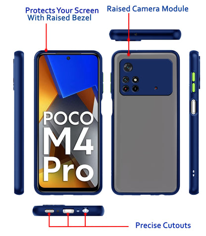 Poco M4 Pro 4G mobile cover in blue by Pikkme – photo 3