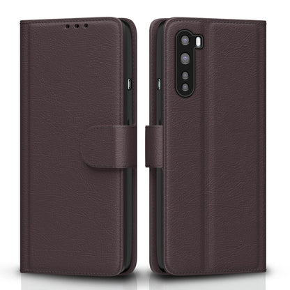 Pikkme coffee Wallet flip cover for OnePlus Nord