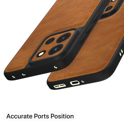 Pikkme brown Leather mobile cover for OnePlus Nord 6 5G – photo 4