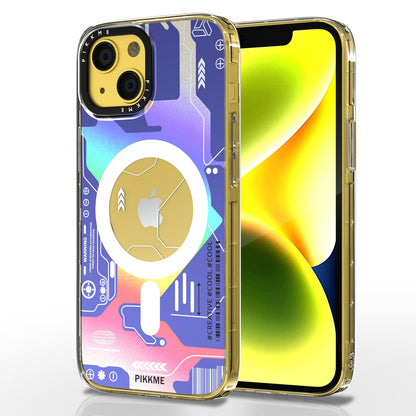 Pikkme iPhone 14 blue mobile back cover