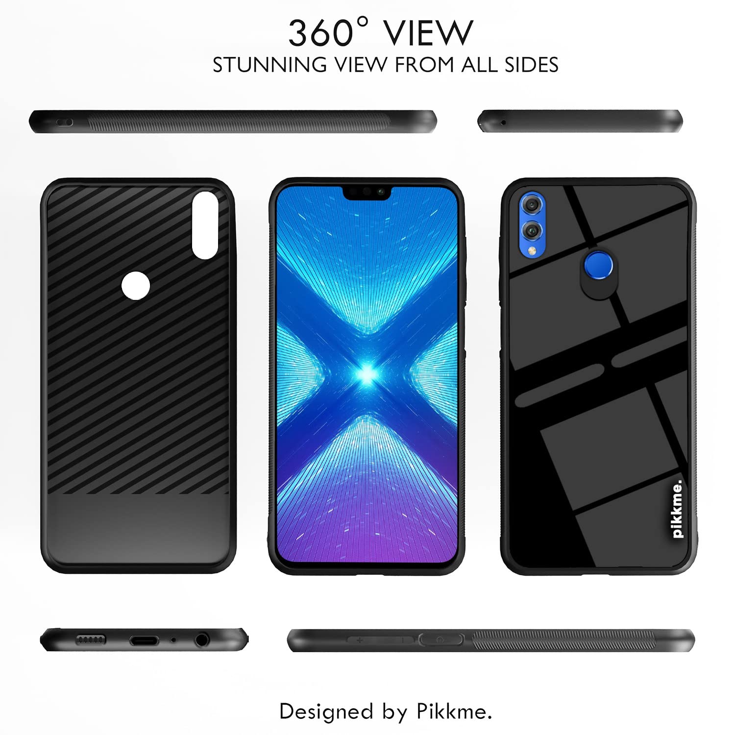 Honor 8X Hybrid phone cover by Pikkme – photo 2