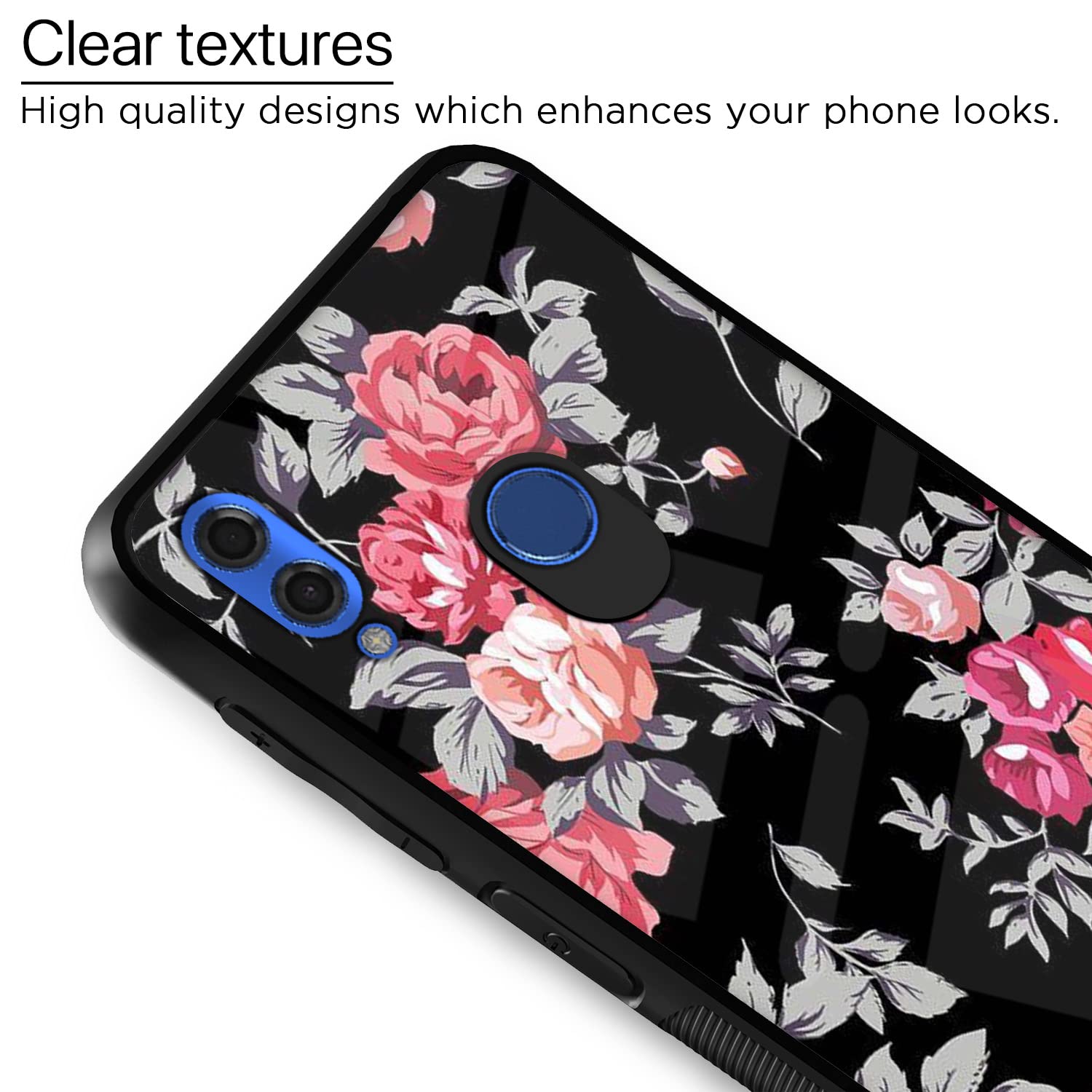 Honor 10 Lite Flower back cover by Pikkme – photo 4