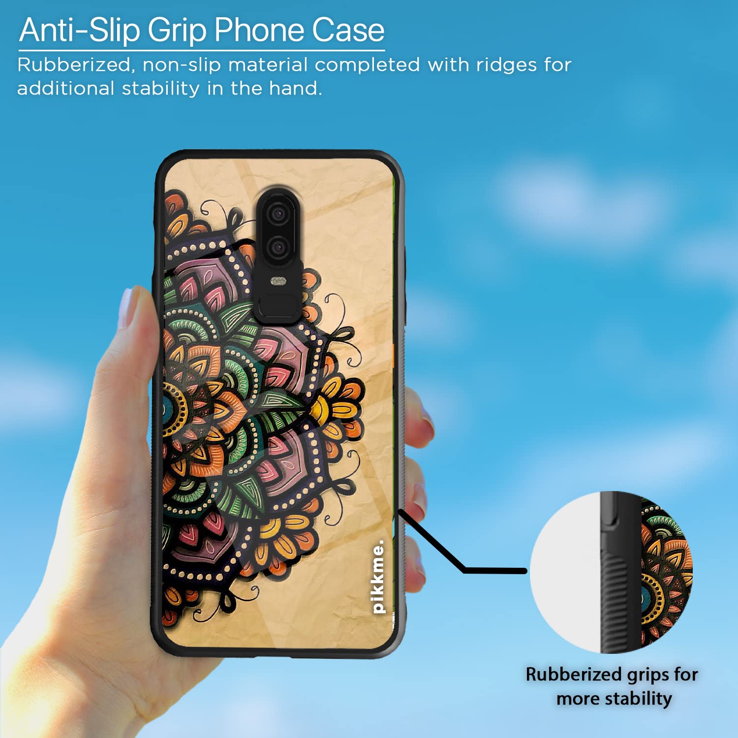 OnePlus 6 Hybrid back cover by Pikkme – photo 5