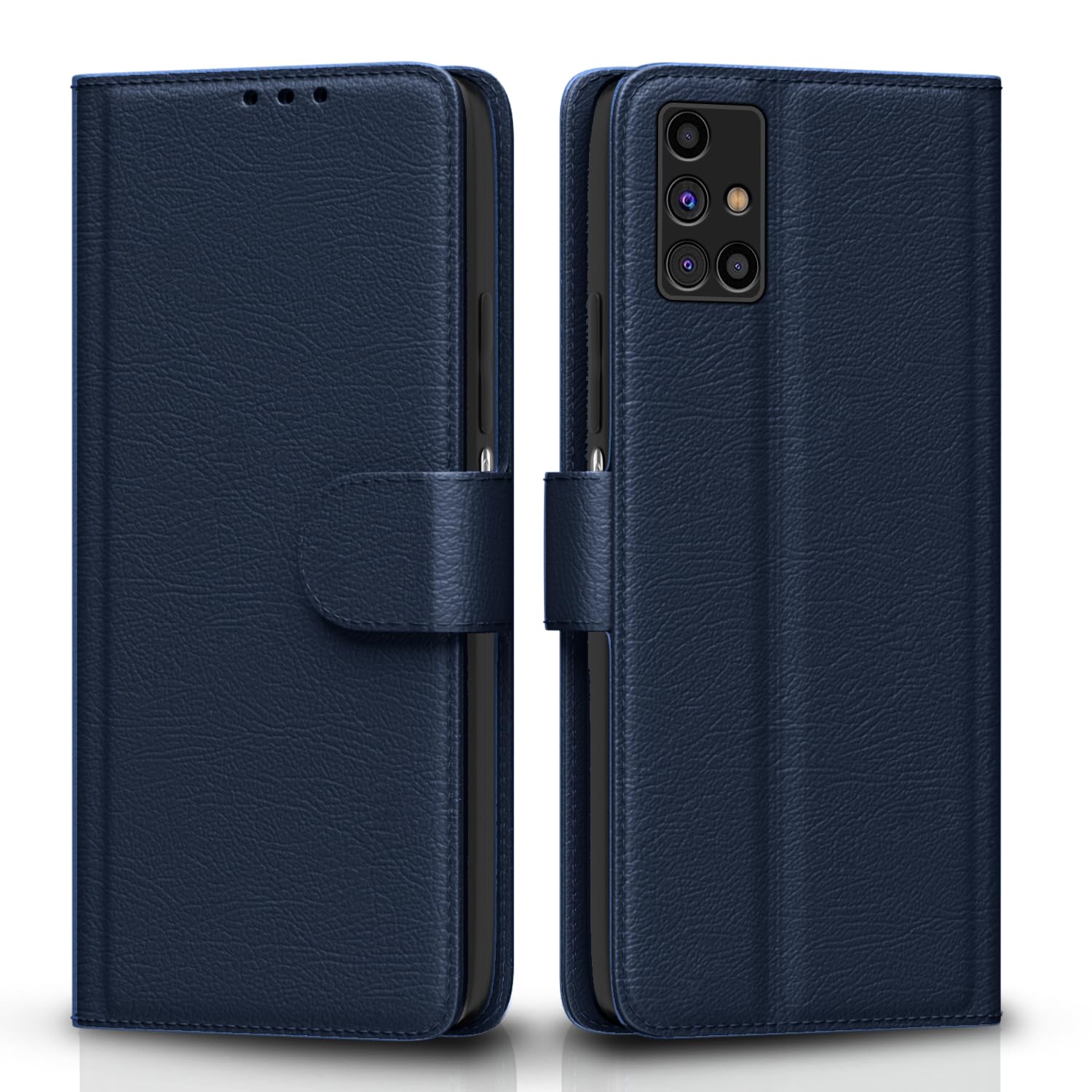 Blue mobile flip cover for Samsung M31s – Pikkme