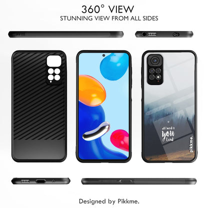 Pikkme Hybrid mobile back cover for Redmi Note 11/Note 11s – photo 2