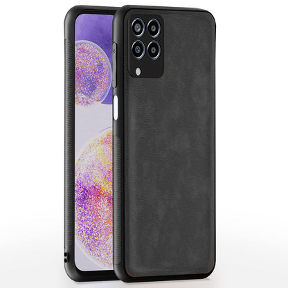 Grey Leather phone cover for Samsung M33 5G – Pikkme