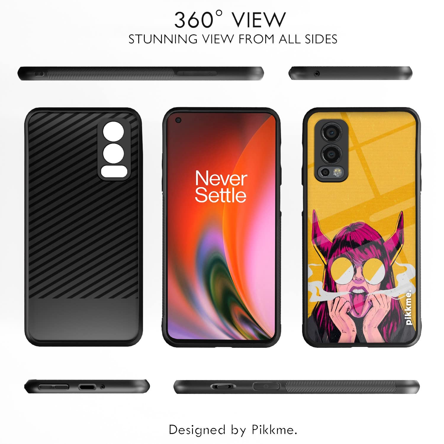Pikkme Hybrid back cover for OnePlus Nord 2 5G – photo 2
