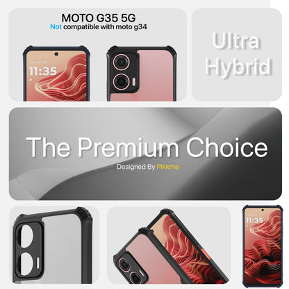 Black Clear phone cover for Moto G35 5G – Pikkme – photo 2