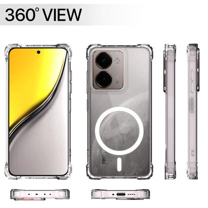 Pikkme transparent mag-safe phone cover for Realme P3 Ultra 5G – photo 7