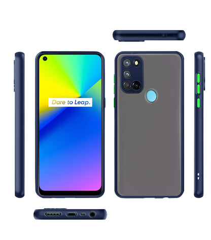 Pikkme Realme 7i Hybrid blue mobile cover – photo 2
