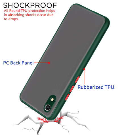 Redmi 7A mobile back cover in green by Pikkme – photo 4