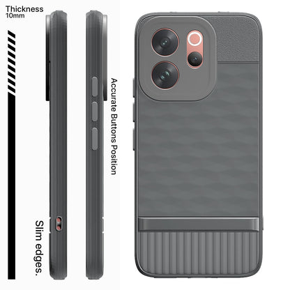 Pikkme grey Silicone mobile back cover for Vivo V70 5G – photo 3