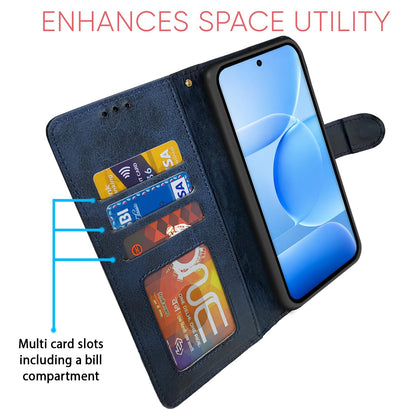 Navy & light blue Contrast flip cover for Vivo S2 5G – Pikkme – photo 5