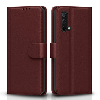 Pikkme brown Wallet flip cover for OnePlus Nord CE 5G