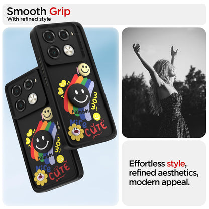 Infinix Note 40 Pro 5G Soft Silicone mobile back cover in black by Pikkme – photo 2