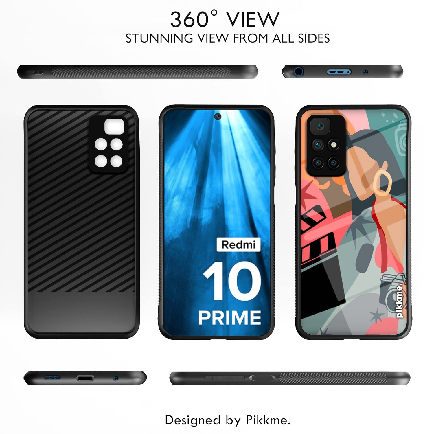 Redmi 10 Prime Hybrid mobile cover by Pikkme – photo 2