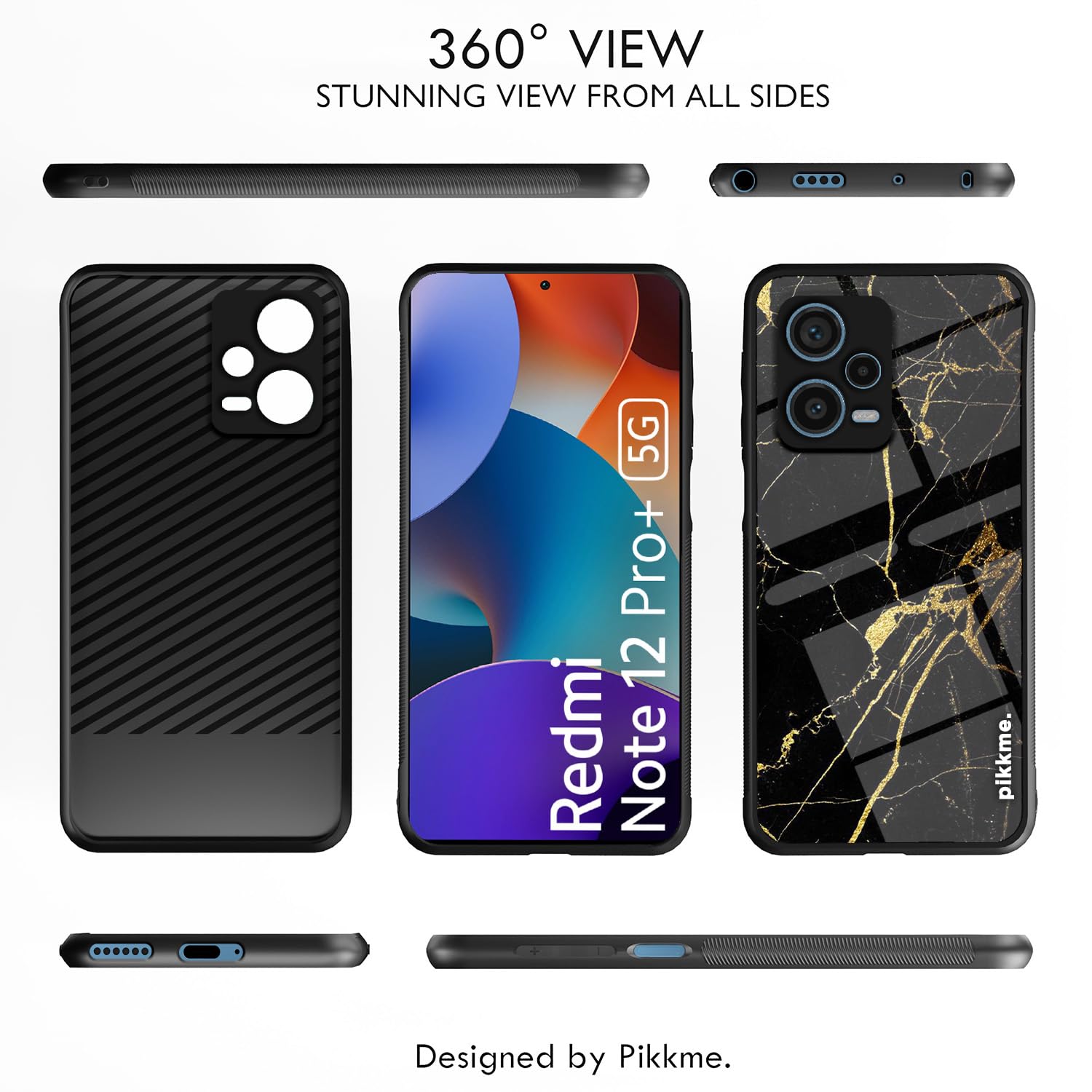 Pikkme Redmi Note 12 Pro Plus 5G Hybrid back cover – photo 2