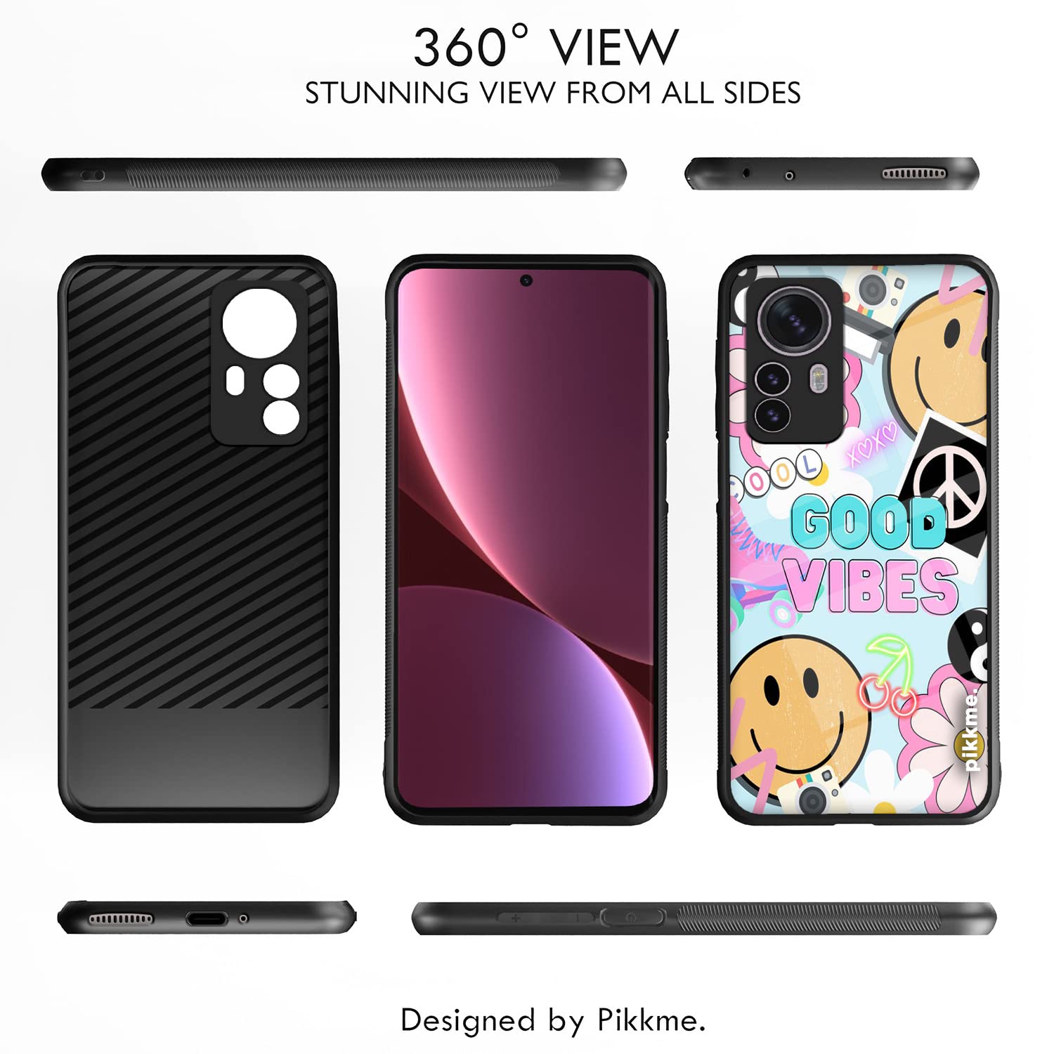 Pikkme Mi 12 Pro 5G Hybrid mobile back cover – photo 2