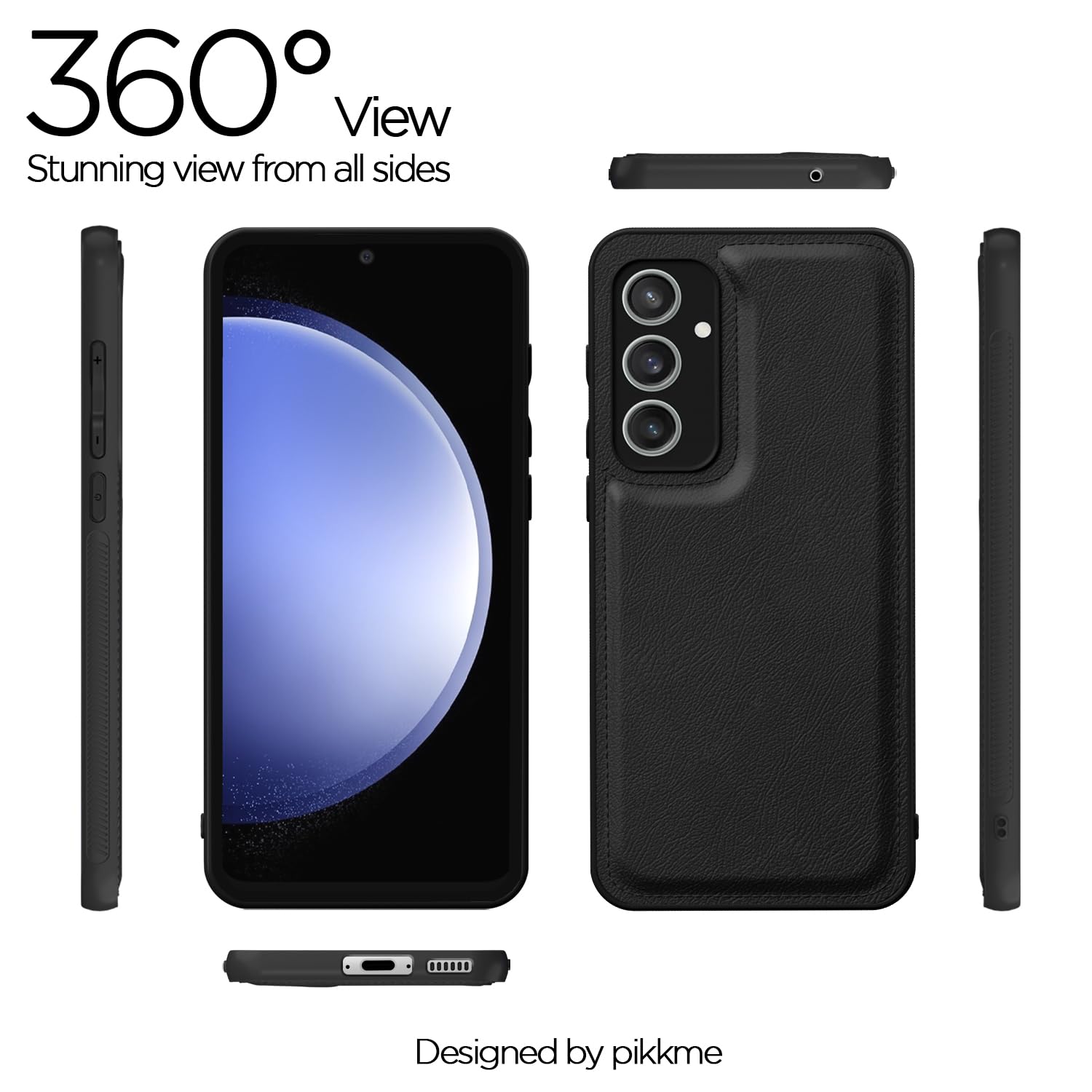 Black mobile cover for Samsung S23 FE 5G – Pikkme – photo 2