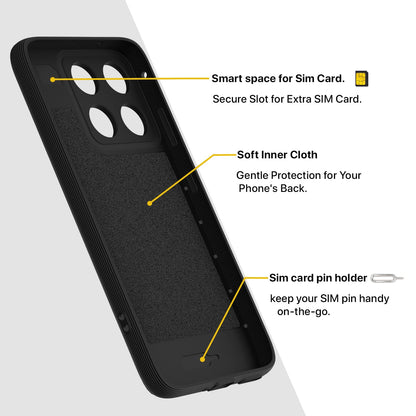 Pikkme Moto Edge 70 Fusion 5G Silicone black back cover – photo 6