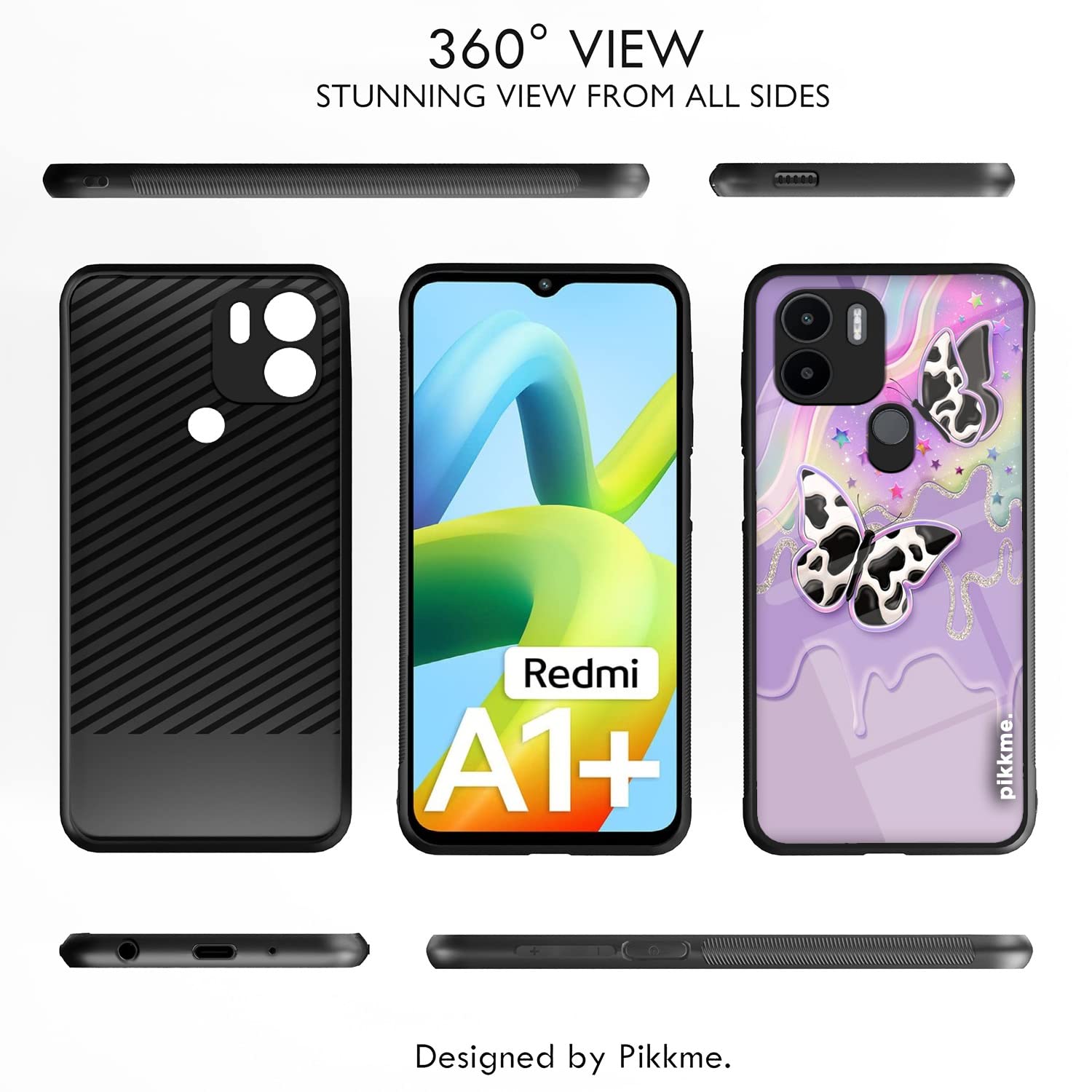 Pikkme Hybrid back cover for Redmi A1 Plus/A2 Plus/Poco C50 – photo 2