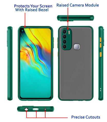 Green back cover for Infinix Hot 9/Hot 9 Pro – Pikkme – photo 3