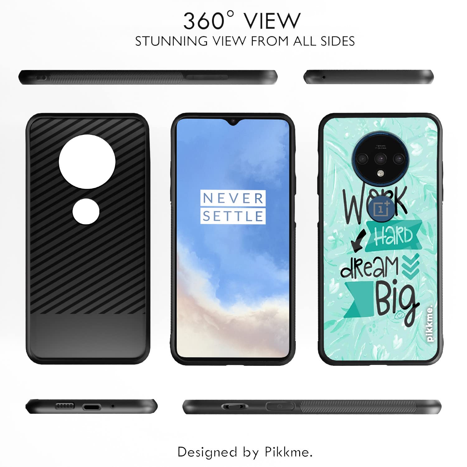 Pikkme OnePlus 7T Hybrid mobile back cover – photo 2
