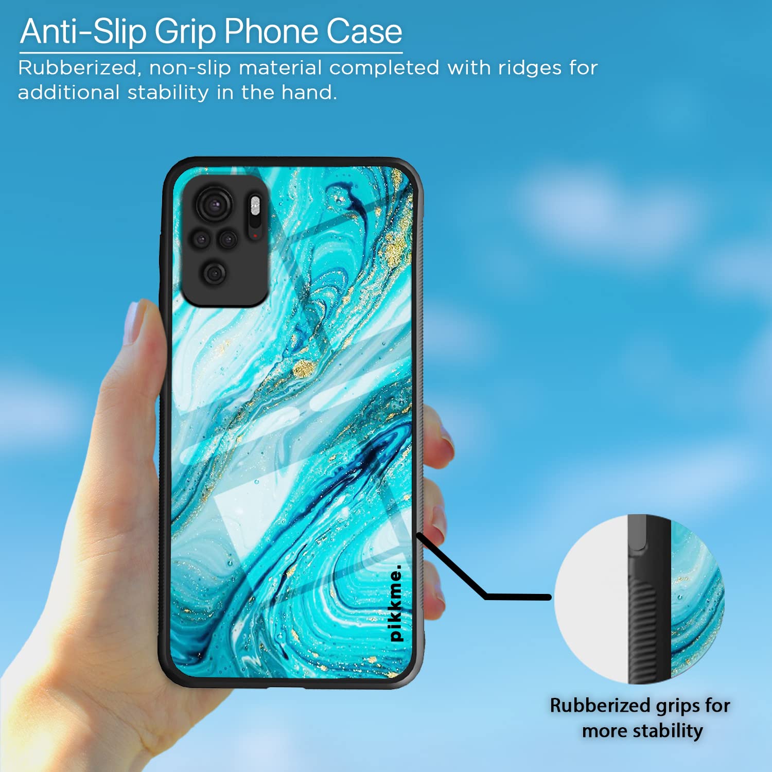 Pikkme Redmi Note 10/Note 10s Hybrid back cover – photo 5