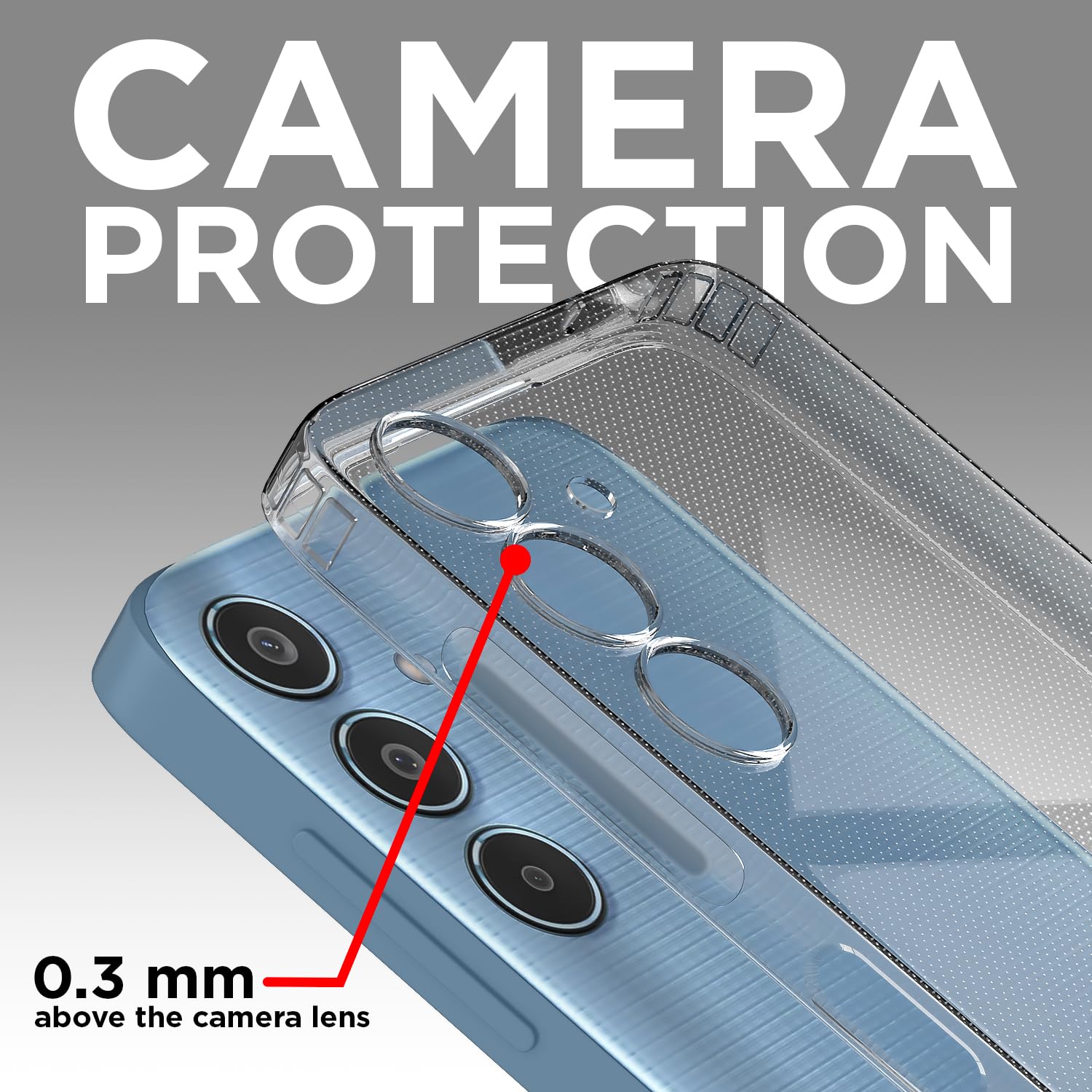 Samsung M35 5G phone cover in transparent by Pikkme – photo 6
