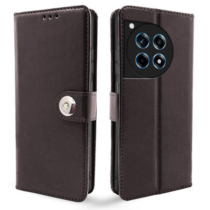 OnePlus 12R 5G flip cover in coffee by Pikkme