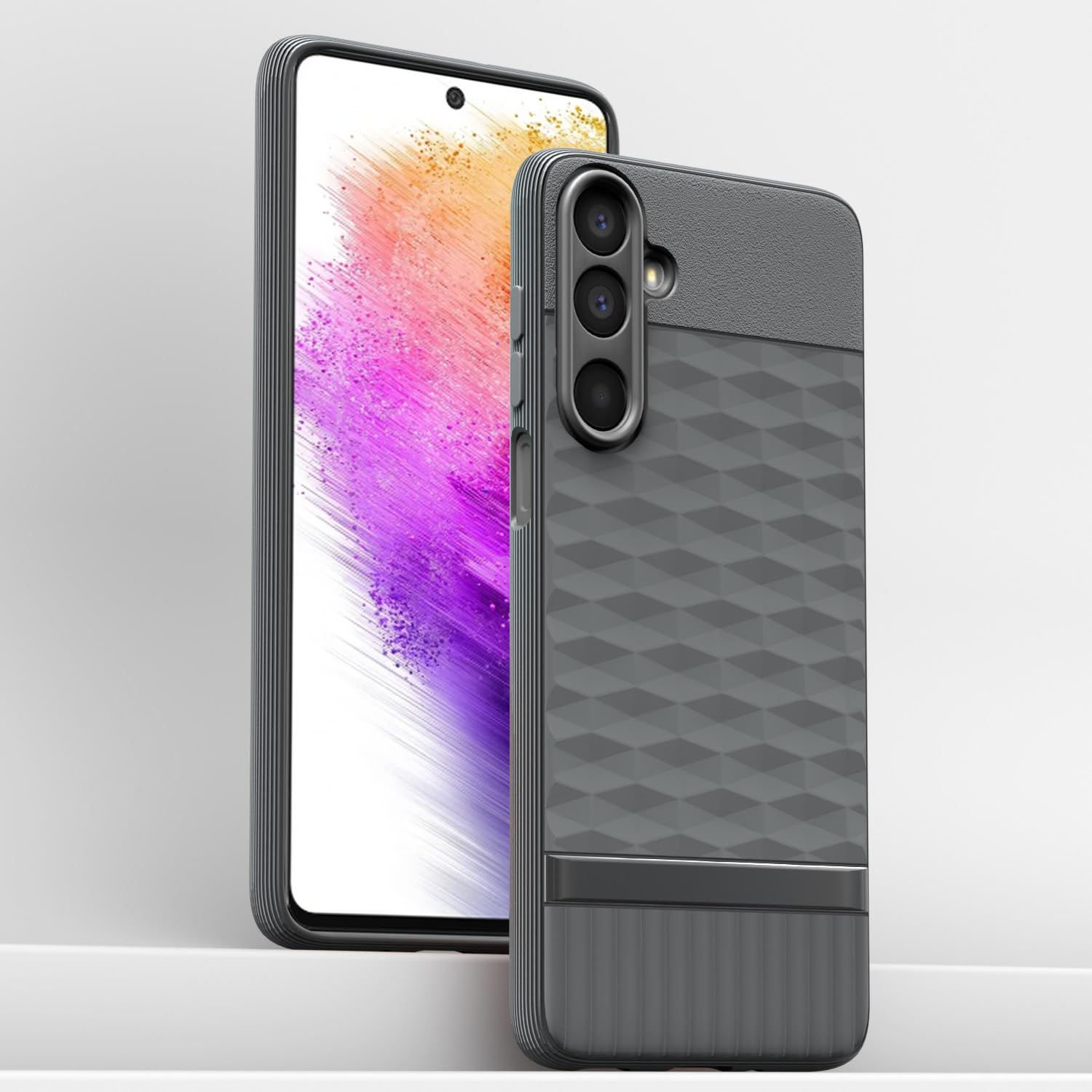 Grey mobile cover for Samsung M17/A17/F17 5G – Pikkme – photo 2