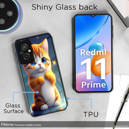 Cat Mobile cover for Redmi 11 Prime 4G – Pikkme – photo 3