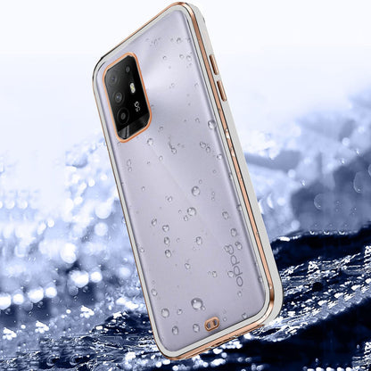 Oppo F19 Pro Plus 5G Chrome mobile back cover in white by Pikkme – photo 2