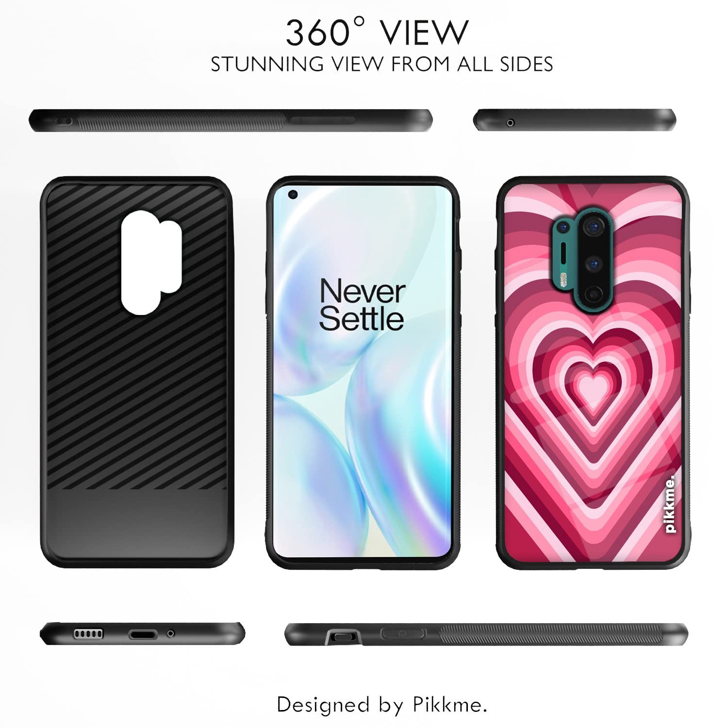 Pikkme Hybrid phone cover for OnePlus 8 Pro – photo 2