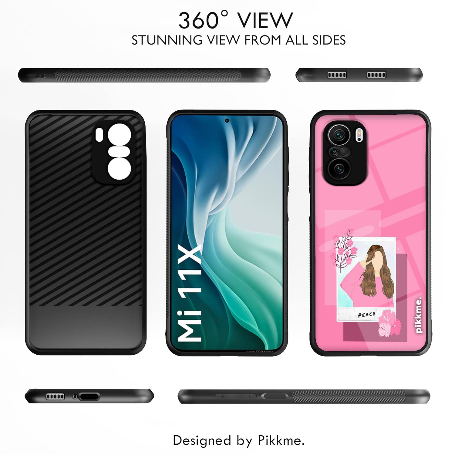 Mi 11X/11X Pro Hybrid back cover by Pikkme – photo 2